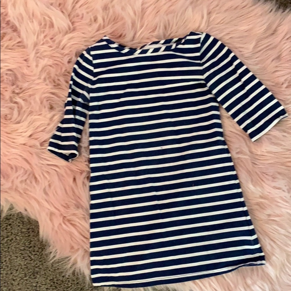 Blue & white stripes